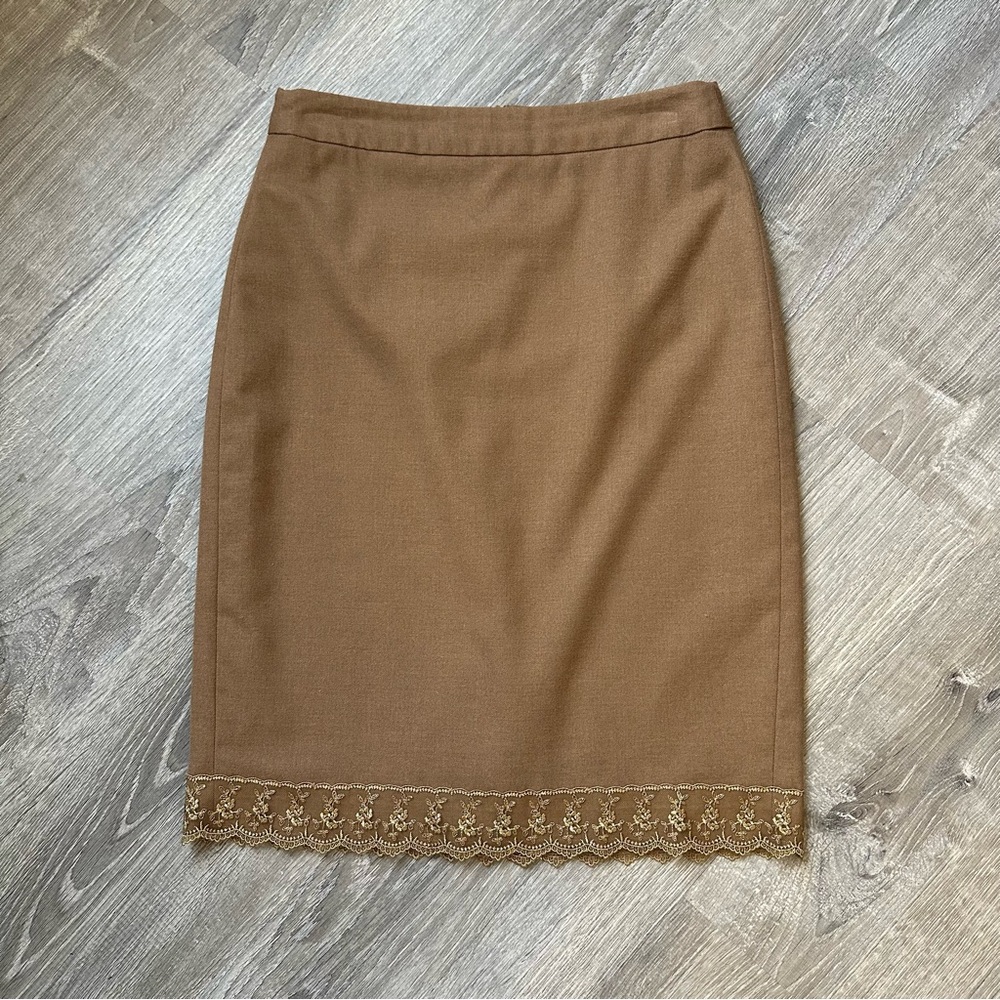 Banana Republic Skirt with Lace Trim